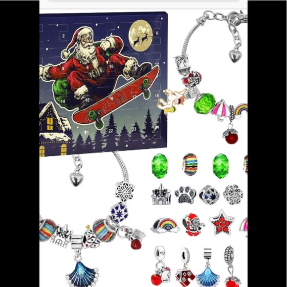 Girls Charm bracelet advent calendar - Picture 1 of 2